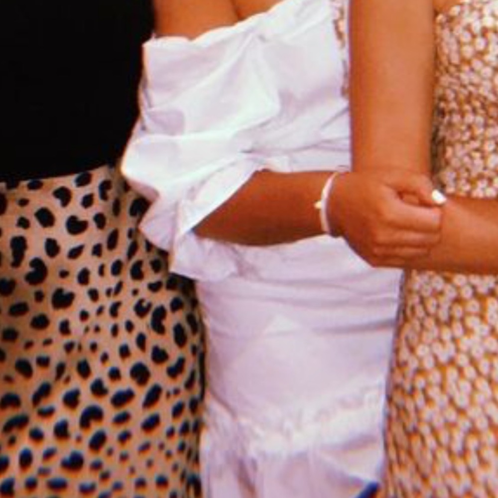 White majorelle dress